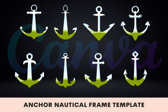 Anchor Sail Frame: Nautical Design for Your Brand