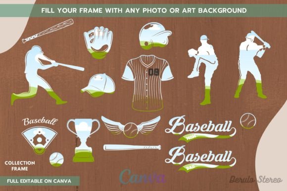 Baseball Collection Canva Frames: Your Ultimate Design Toolkit