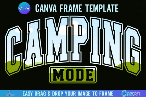 Camping Varsity: Your Go-To Canva Frame for Outdoor Branding