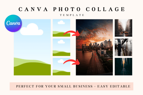 Canva Photo Collage Frame Template: Design Like a Pro