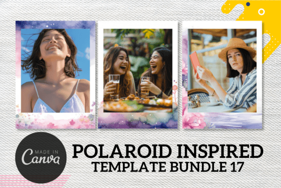 Preserve Memories with Canva Template Polaroid 17