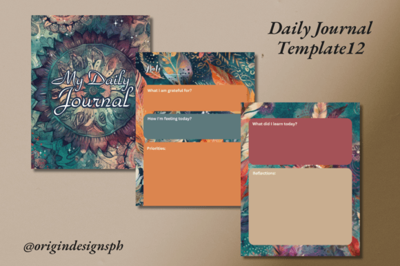 Transform Your Daily Routine with Canva Daily Journal Template12