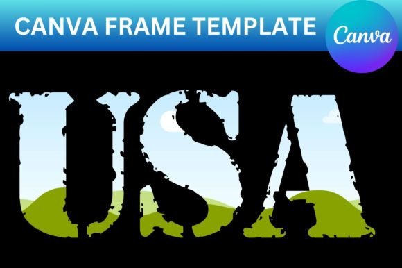 USA Canva Frame Template: Streamline Your Design Workflow